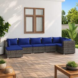 Comfortable and Functional 7-Piece Garden Lounge Set