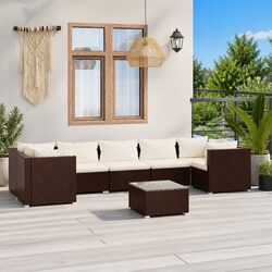 Comfortable and Affordable 8-Piece Garden Lounge Set