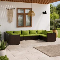 Comfortable and Value-Driven 9-Piece Lounge Set