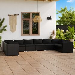 Reassuring Quality with 10 Piece Garden Lounge Set