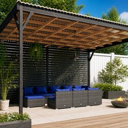 Comfortable and Durable 10-Piece Outdoor Lounge Set