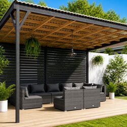 Reliable 9-Piece Garden Lounge Set for Comfort and Value