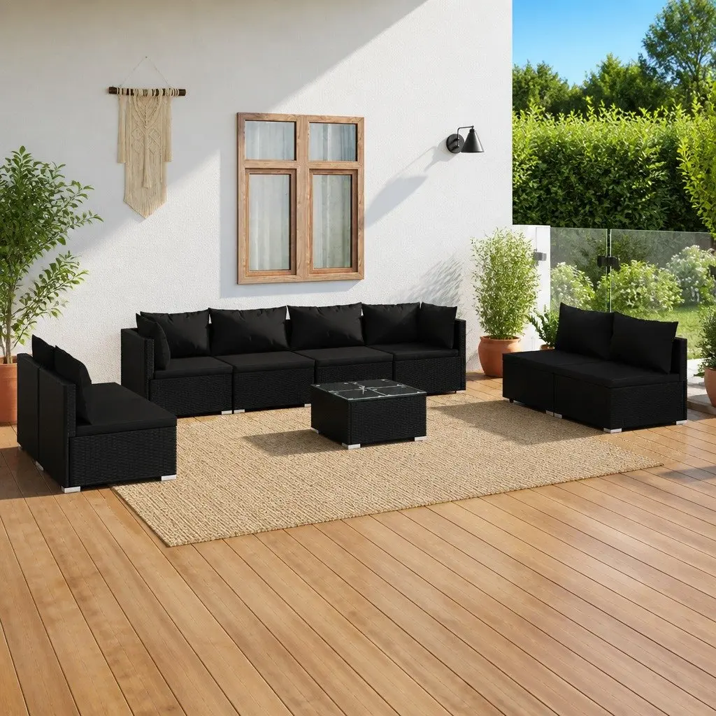 9-Piece Garden Lounge Set That Lasts