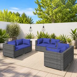 Comfortable and Reliable 6 Piece Garden Lounge Set