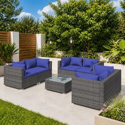 Comfortable 7-Piece Garden Lounge Set - Great Value