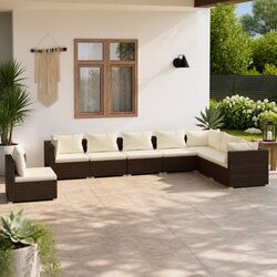 Comfort and Style in One 8-Piece Lounge Set