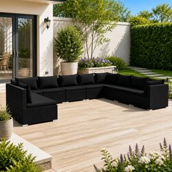 Comfortable and Reliable 10 Piece Outdoor Lounge Set