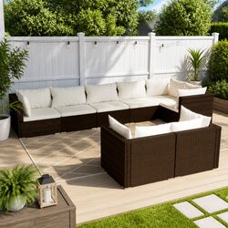Comfortable and Value-Driven 8-Piece Lounge Set