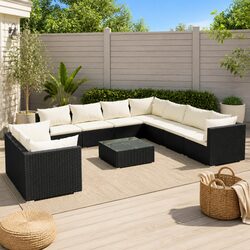 Practical and Comfortable 10 Piece Outdoor Lounge Set