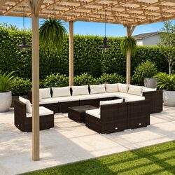 Comfort and Value in This 11-Piece Lounge Set