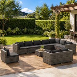 Affordable 11-Piece Lounge Set - Quality Meets Comfort