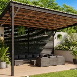 Comfortable and Durable 12 Piece Garden Lounge Set with Cushions