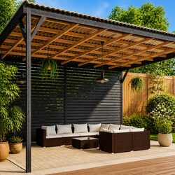 9 Piece Garden Lounge Set Outdoor Patio Furniture Poly Rattan Brown Cushions