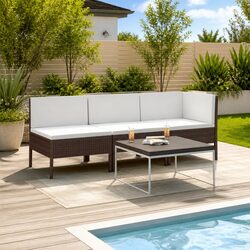 Comfortable and Durable 3-Piece Outdoor Lounge Set