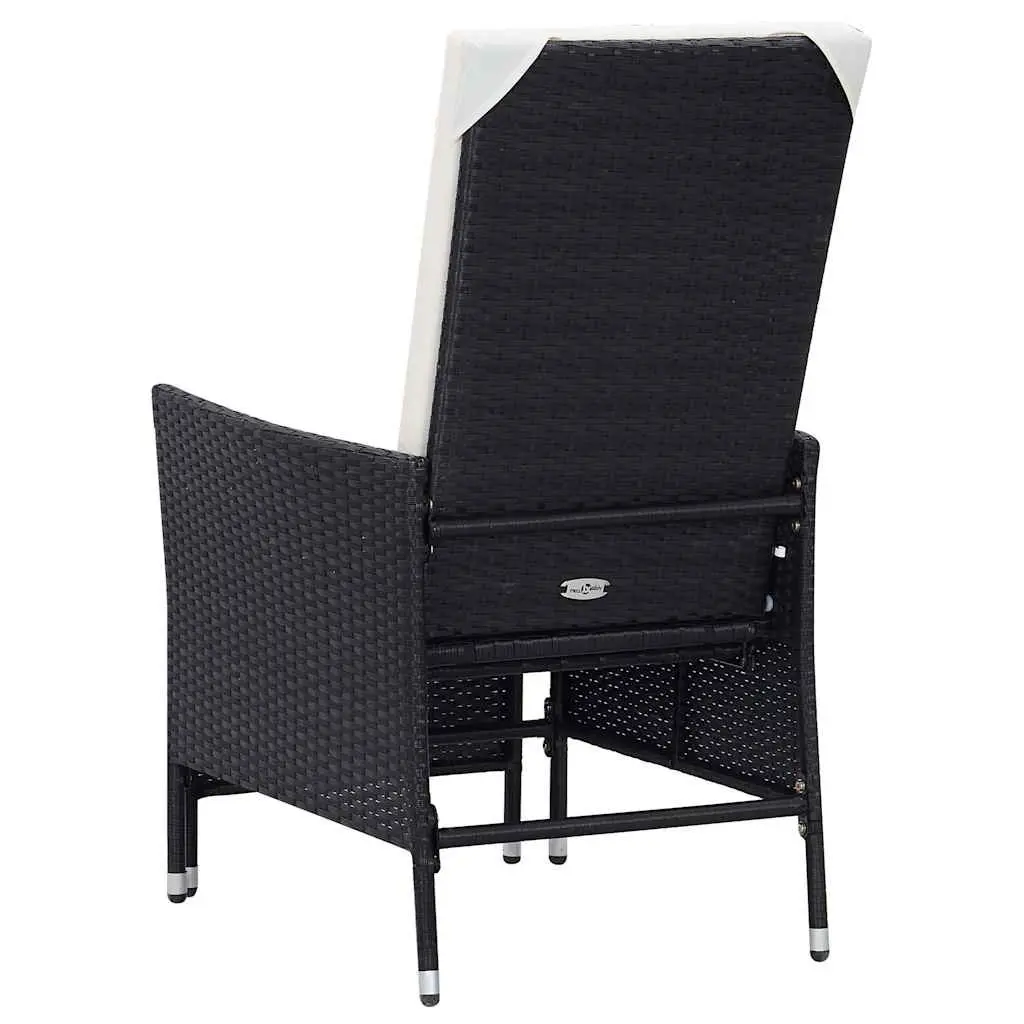 Reclining Garden Chair with Cushions