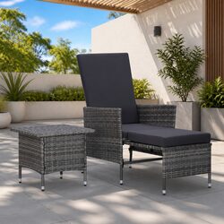 Comfortable 2 Piece Garden Lounge Set with Value