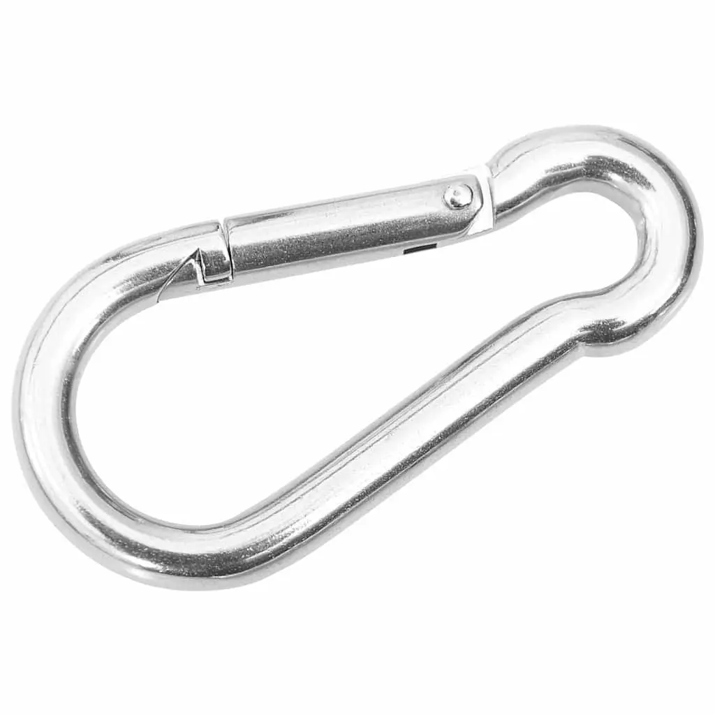 Stainless Steel Fittings Turnbuckle Carabiner Sunshade Sail Accessory Set 9 Piece