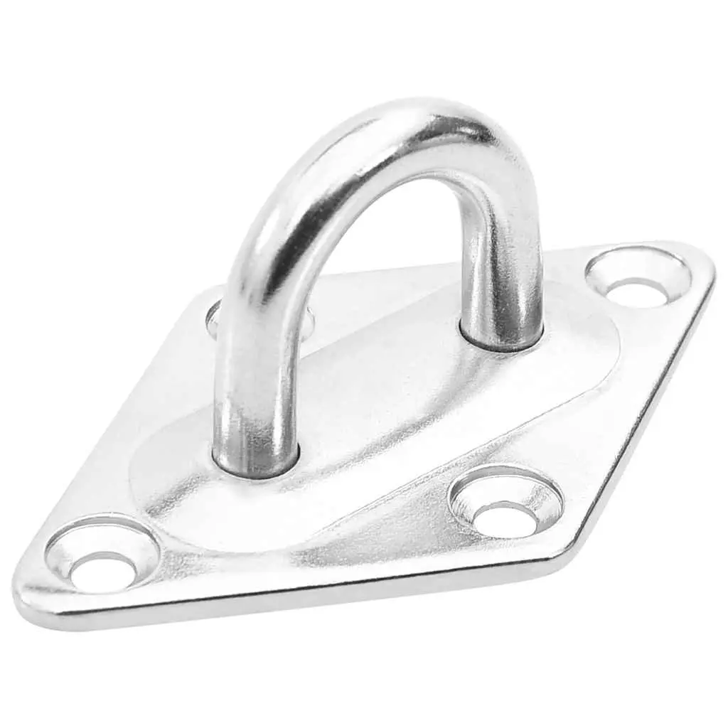 Stainless Steel Fittings Turnbuckle Carabiner Sunshade Sail Accessory Set 9 Piece