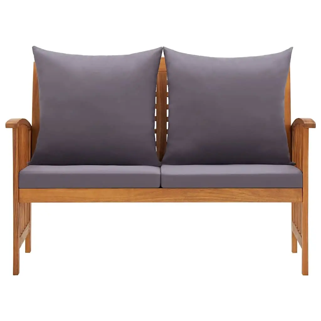 Outdoor Garden Bench with Cushions Included