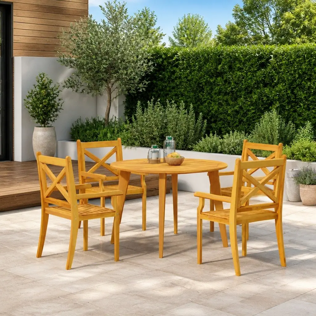 Outdoor Acacia Wood Table for Dining