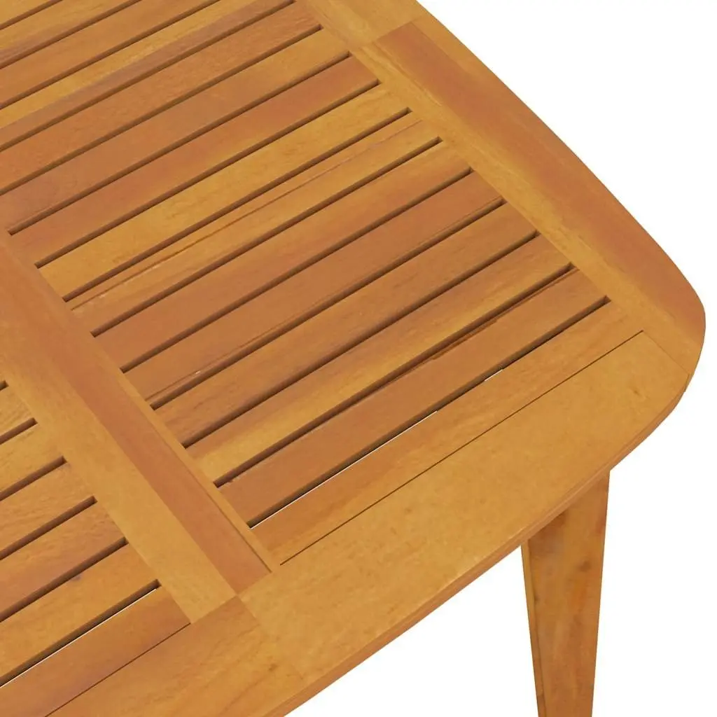 Solid Wood Garden Table for Outdoor Dining