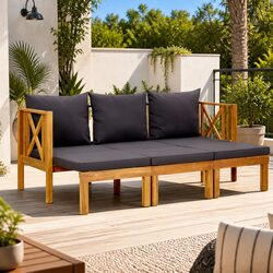 Comfortable 3-Seater Daybed Bench with Quality Features