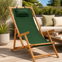Dependable Green Beach Chair for Relaxation Anywhere