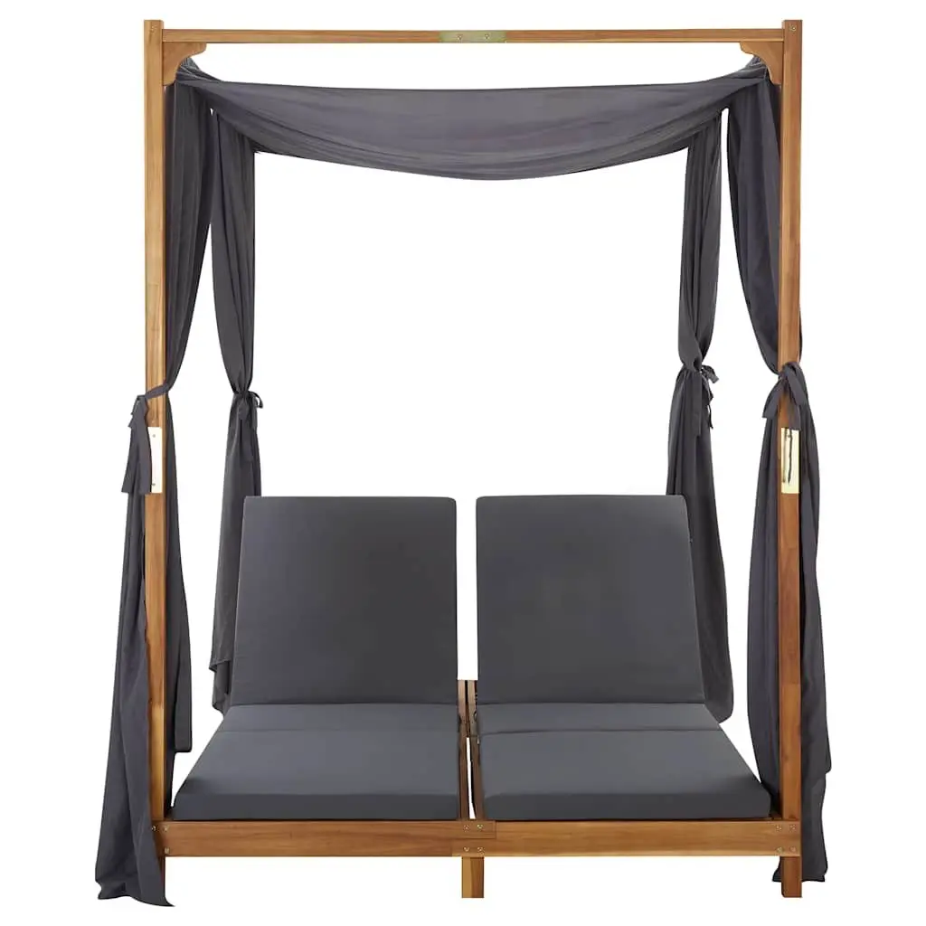 Double Sun Lounger for Outdoor Relaxation