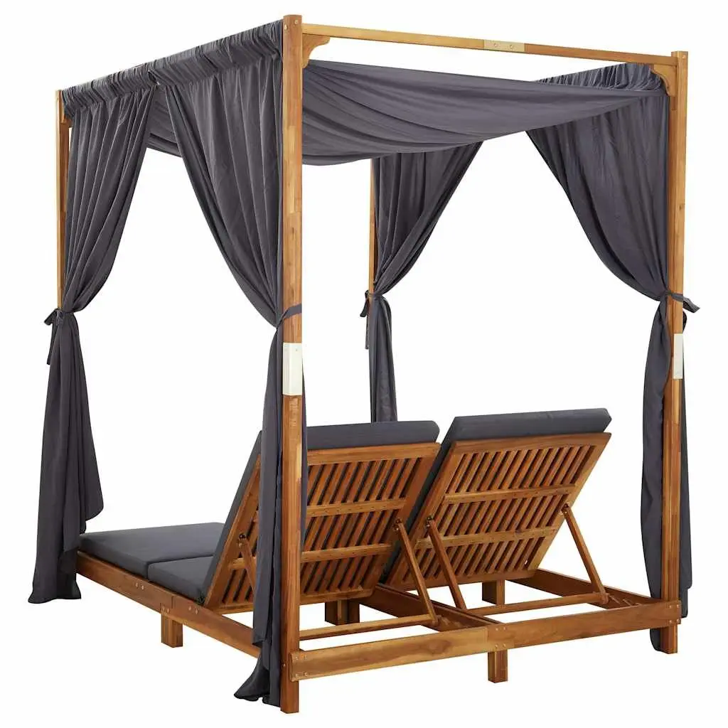 Double Sun Lounger for Outdoor Relaxation