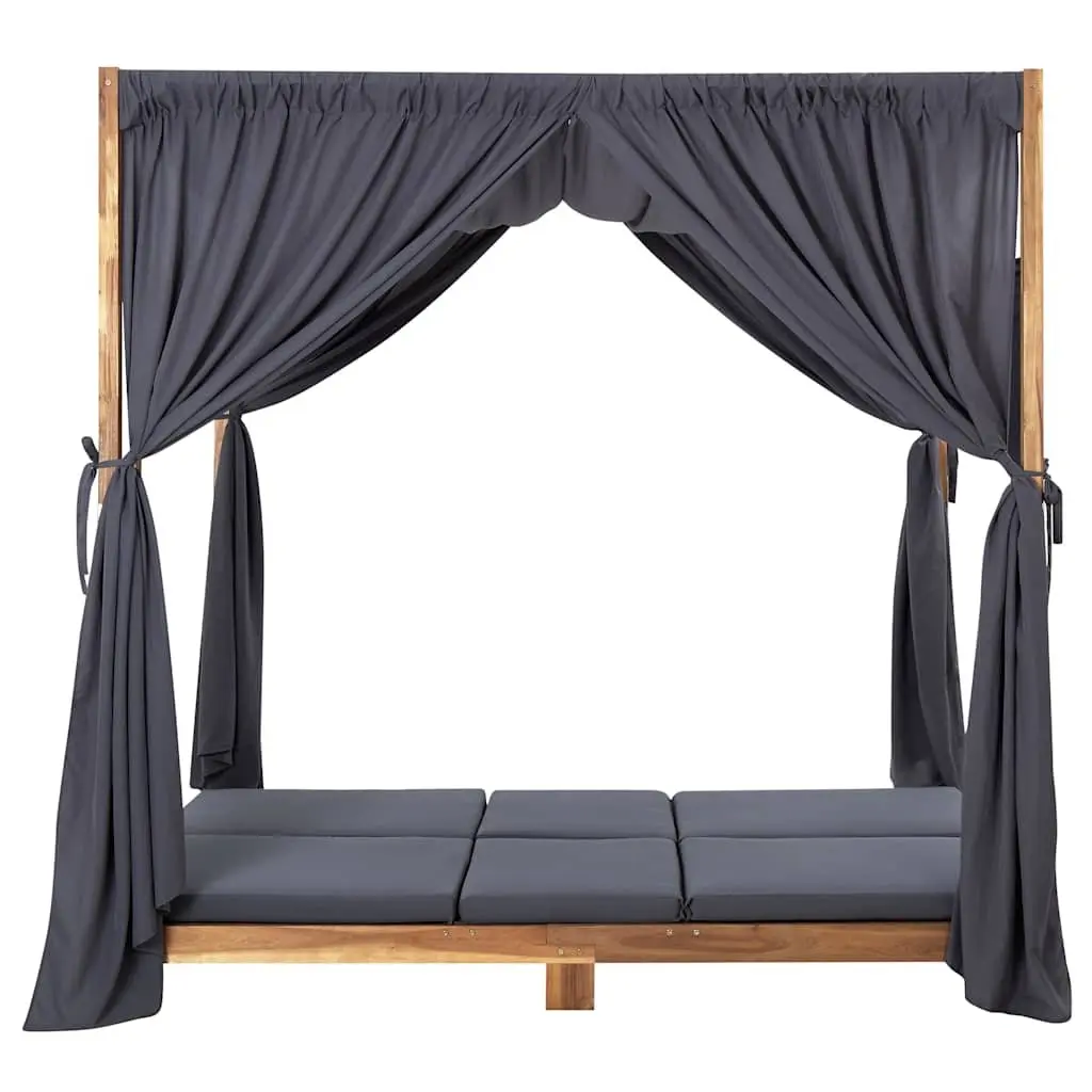 Double Sun Lounger for Outdoor Relaxation