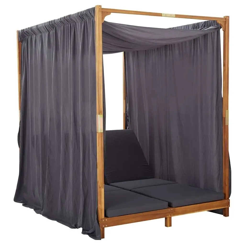 Double Sun Lounger for Outdoor Relaxation