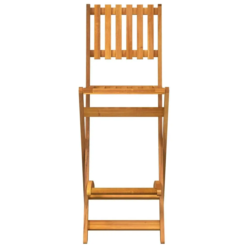 Outdoor Bar Set with Foldable Stools