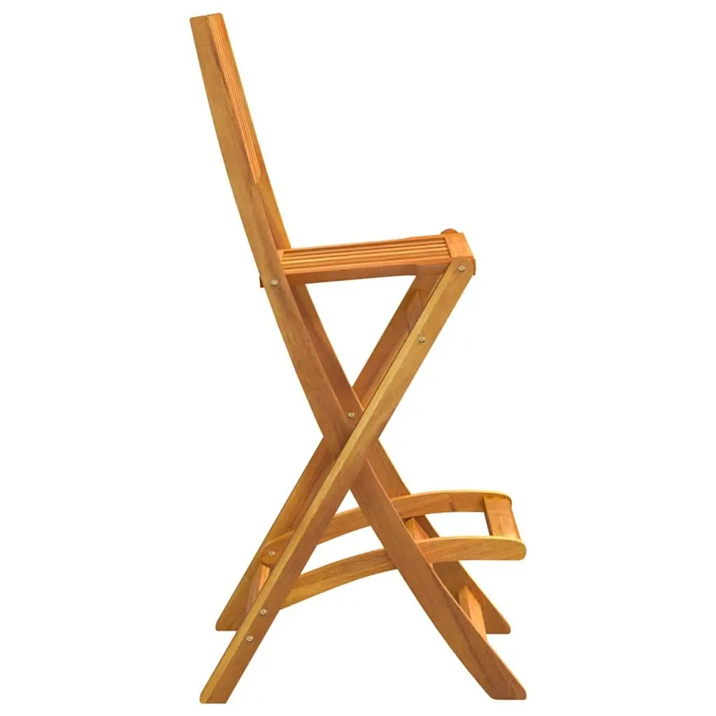 Outdoor Bar Set with Foldable Stools
