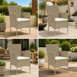 4 Chairs Outdoor Dining Set - Style and Comfort Combined