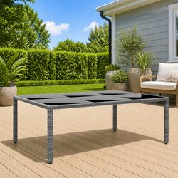 Practical and Stylish 200x150cm Garden Table