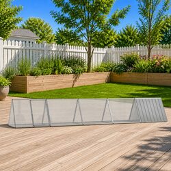 Reliable Grey Steel Rabbit Cage with Extra Space