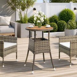 Acacia Wood Garden Table - Stylish and Practical