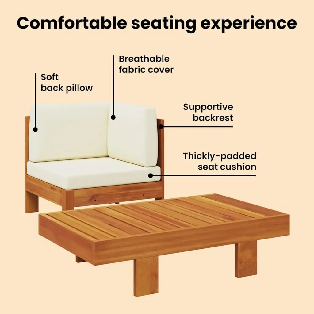 Garden Lounge Set with Comfort and Style