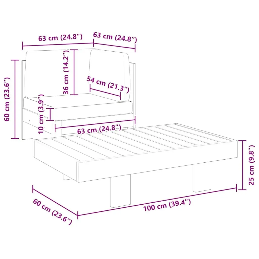 Garden Lounge Set with Comfort and Style