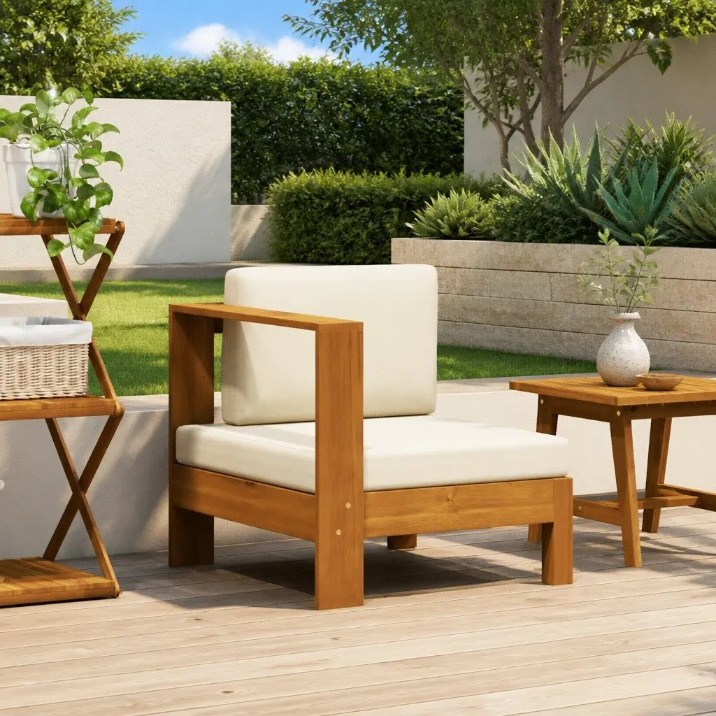 White Outdoor Sofa Section