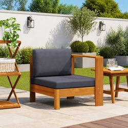 Comfortable Outdoor Sectional Sofa with Armrest