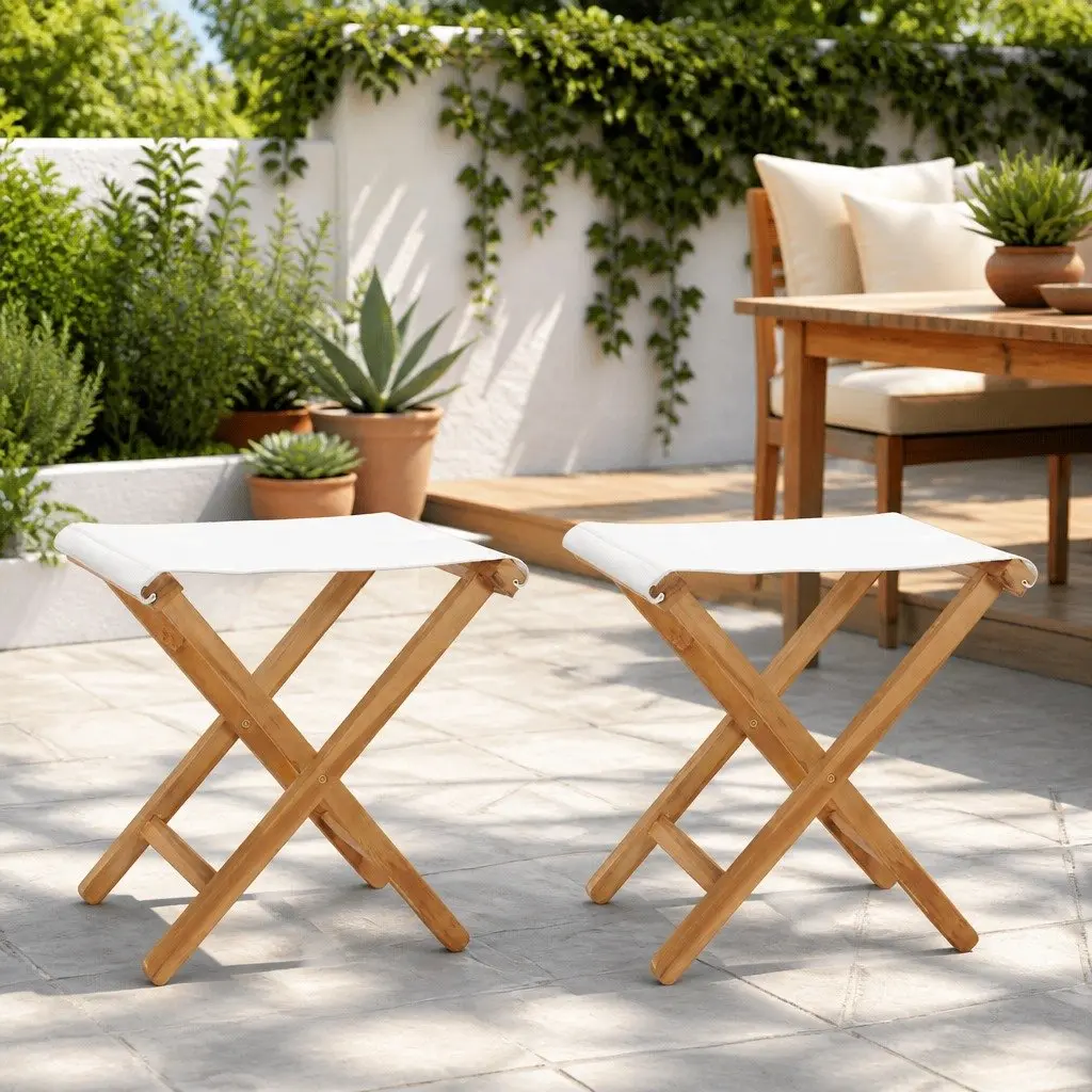 Folding Chairs Set of 2