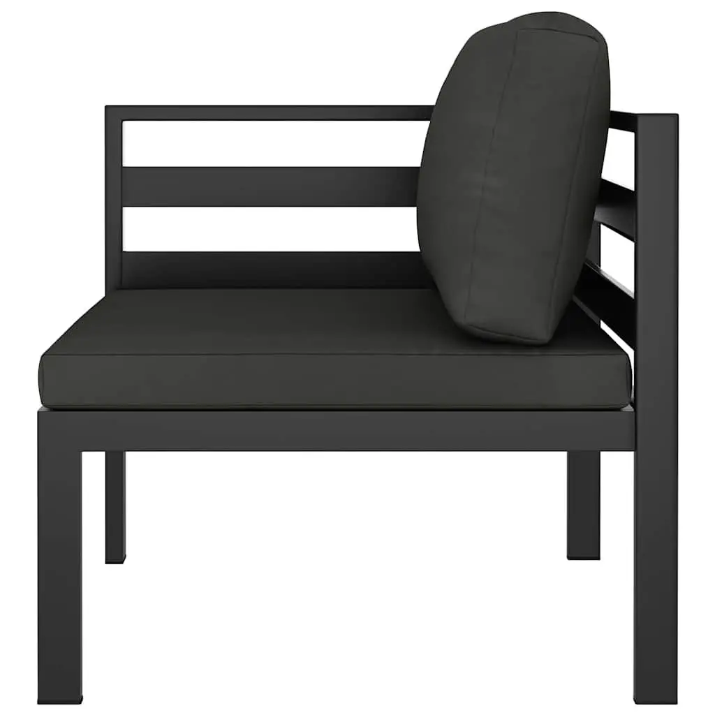 3 Piece Aluminium Garden Lounge Set