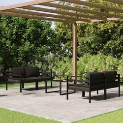 Versatile and Practical 5 Piece Garden Lounge Set