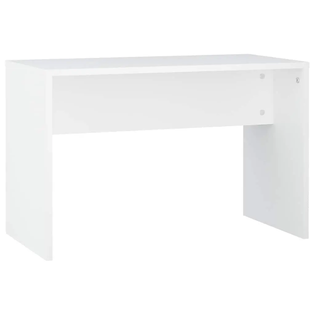 Dressing Table Set LED Mirror White Vanity Stool Storage Makeup
