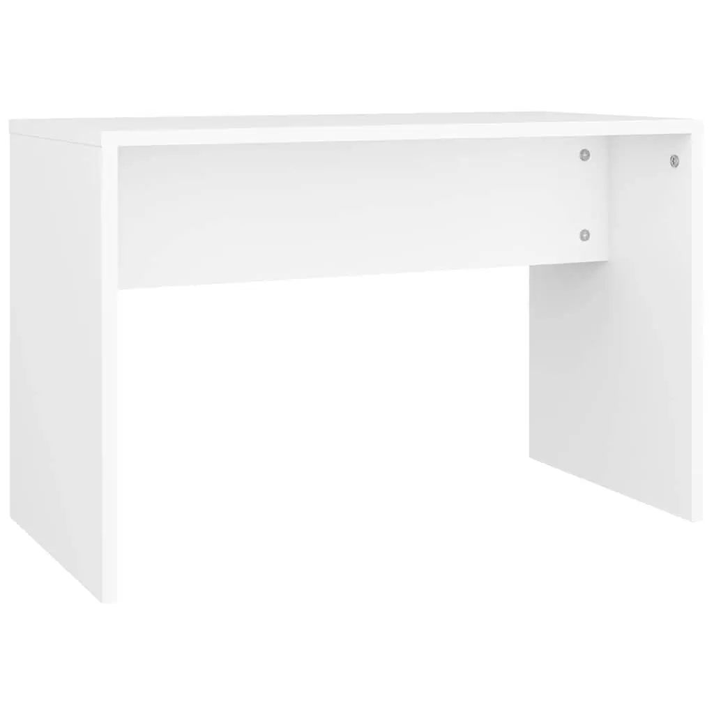 White Dressing Table Set with Matching Stool