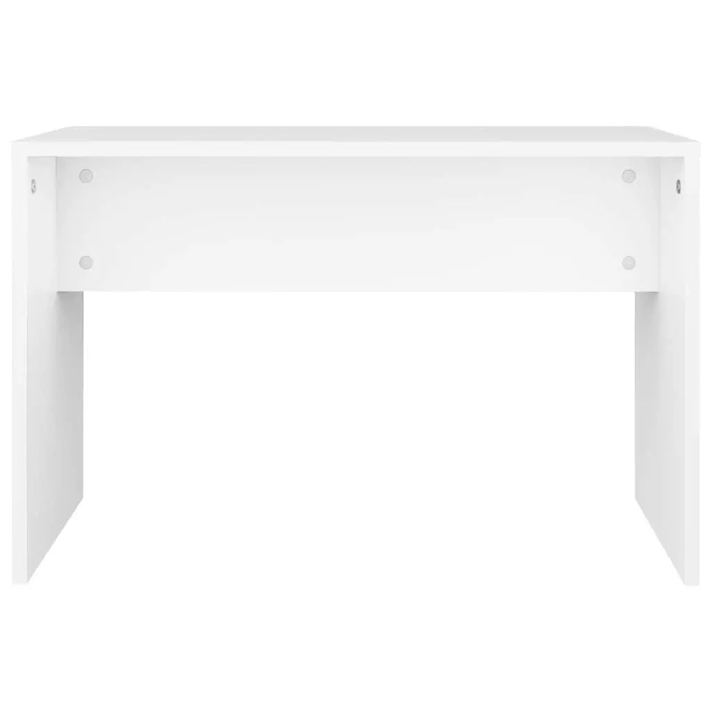 White Dressing Table Set with Matching Stool