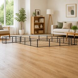 Reliable Dog Playpen: 20 Panels for Flexible Use