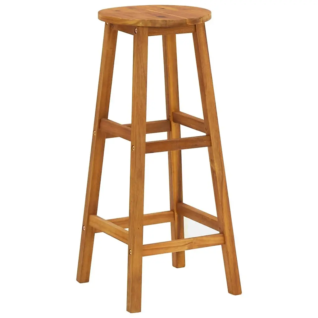 5 Piece Solid Wood Garden Bar Set with Comfort in Mind
