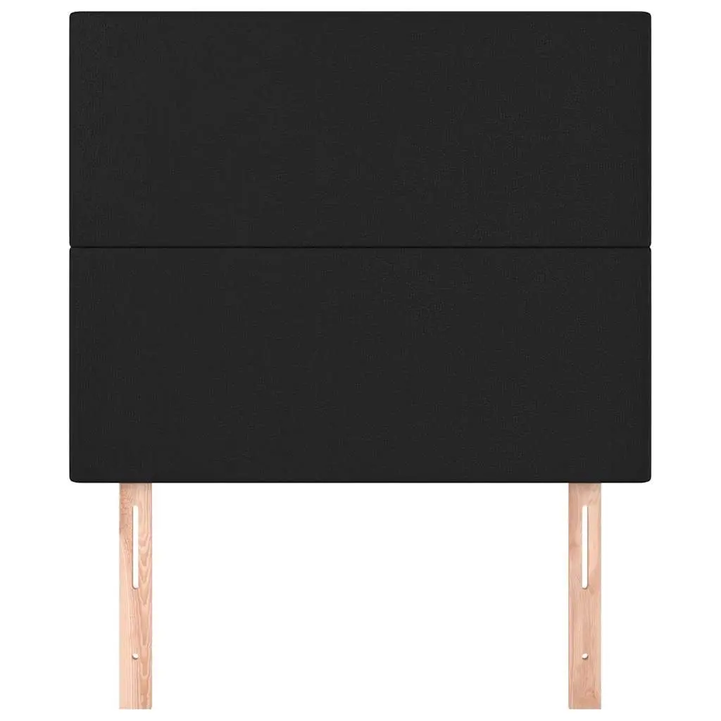 Black Faux Leather Headboard Adjustable Bedroom Support 100cm